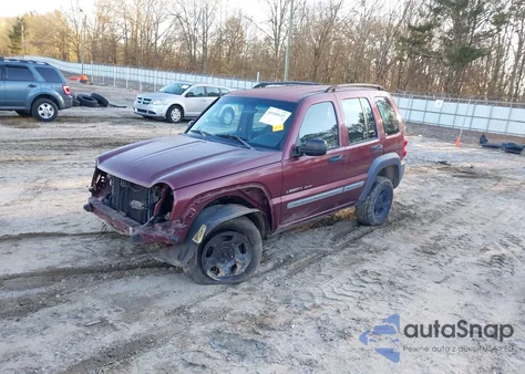 2003 Jeep Liberty Sport из США, поврежденный, VIN 1J4GL48K03W577030